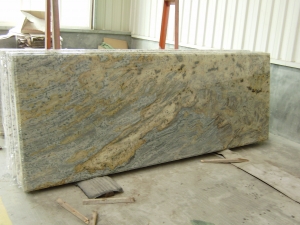 Tiger Yellow Granite Prefabricated Countertops