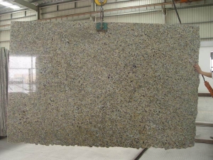 Butterfly Yellow Granite Slab, Tile, Countertop