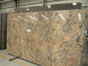 Giallo Crystal Granite Slabs Wholesale