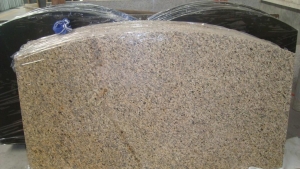 Tiger Skin Yellow Granite for Vanity top, Island