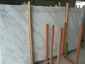 Polished Marble Slabs Volakas White for Flooring and Wall Tiles