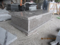 Bainbrook Brown Granite Tombstone