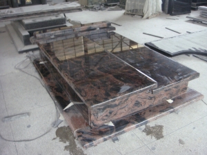 European Style Aurora Granite Heastones and Monuments