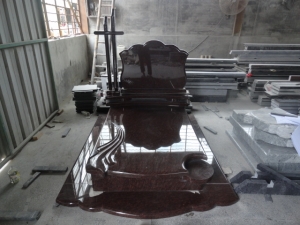 Imperial Red Granite Tombstone and Monuments