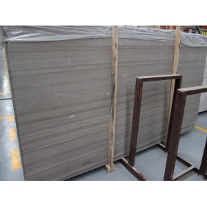 China Athen Grey/ Grey Wood Marble Slabs, Wall & Floor Tiles